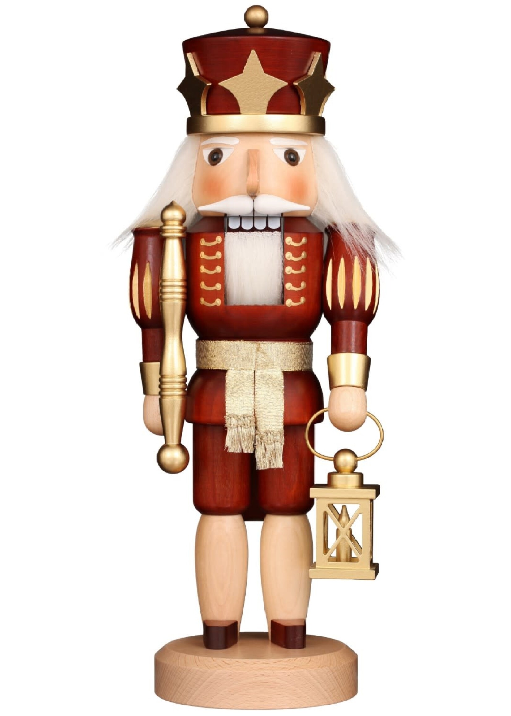 Christian Ulbricht 32-311 Ulbricht Nutcracker - Prince (Natural and Gold)   15 inches