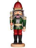 Christian Ulbricht 32-827 Ulbricht Nutcracker - Red and Green King  17 inches