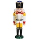 Seiffener Volkskunst eG 11201/3 - White King  Nutcracker 15.4 inches