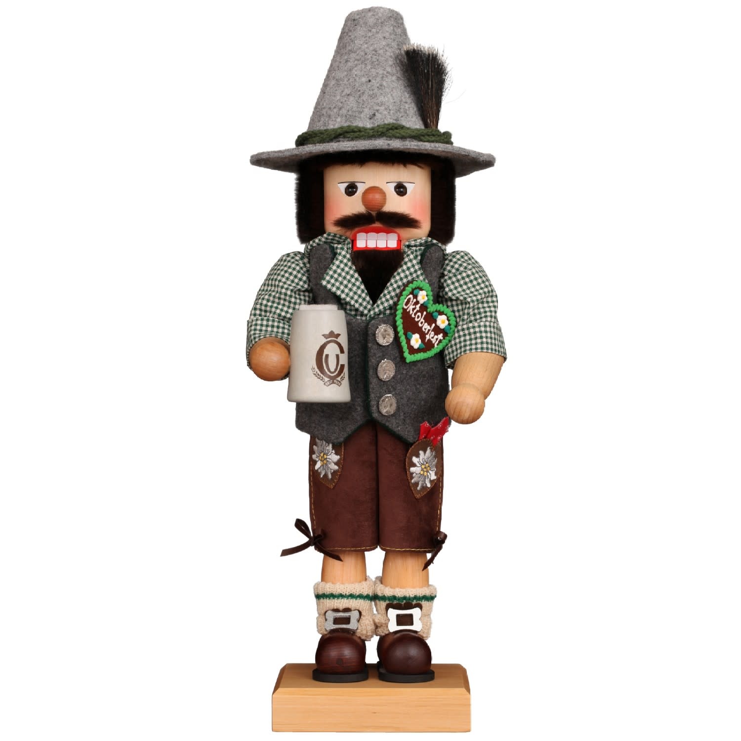 Christian Ulbricht 0 878 Ulbricht Premium Nutcracker - Octoberfest Lover 19.5" Inches