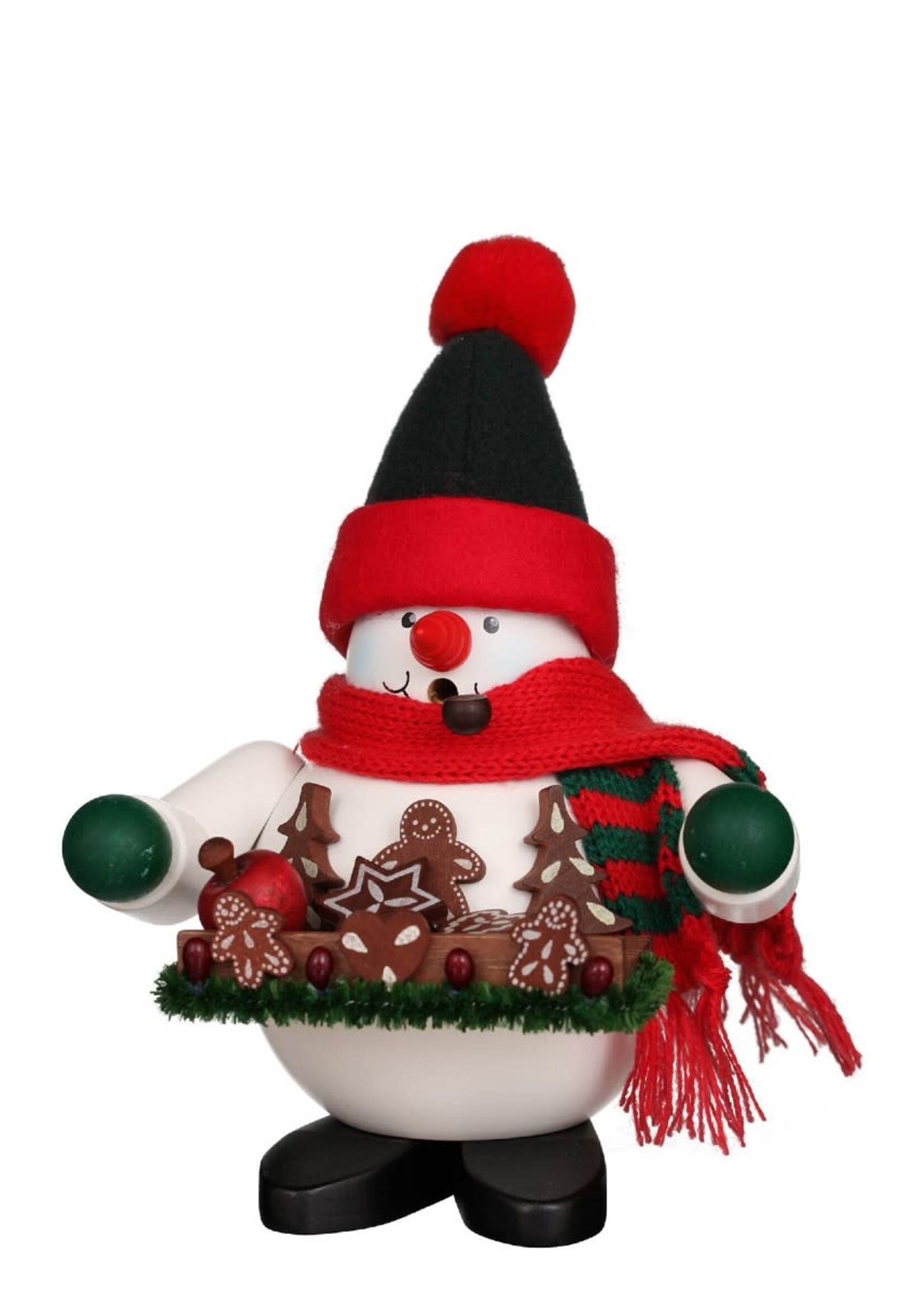 Christian Ulbricht 1-461  Ulbricht Smoker - Snowy with Gingerbread 7 in