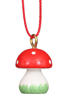 Christian Ulbricht 13-0025 Ulbricht Ornament - Mini-Mushroom