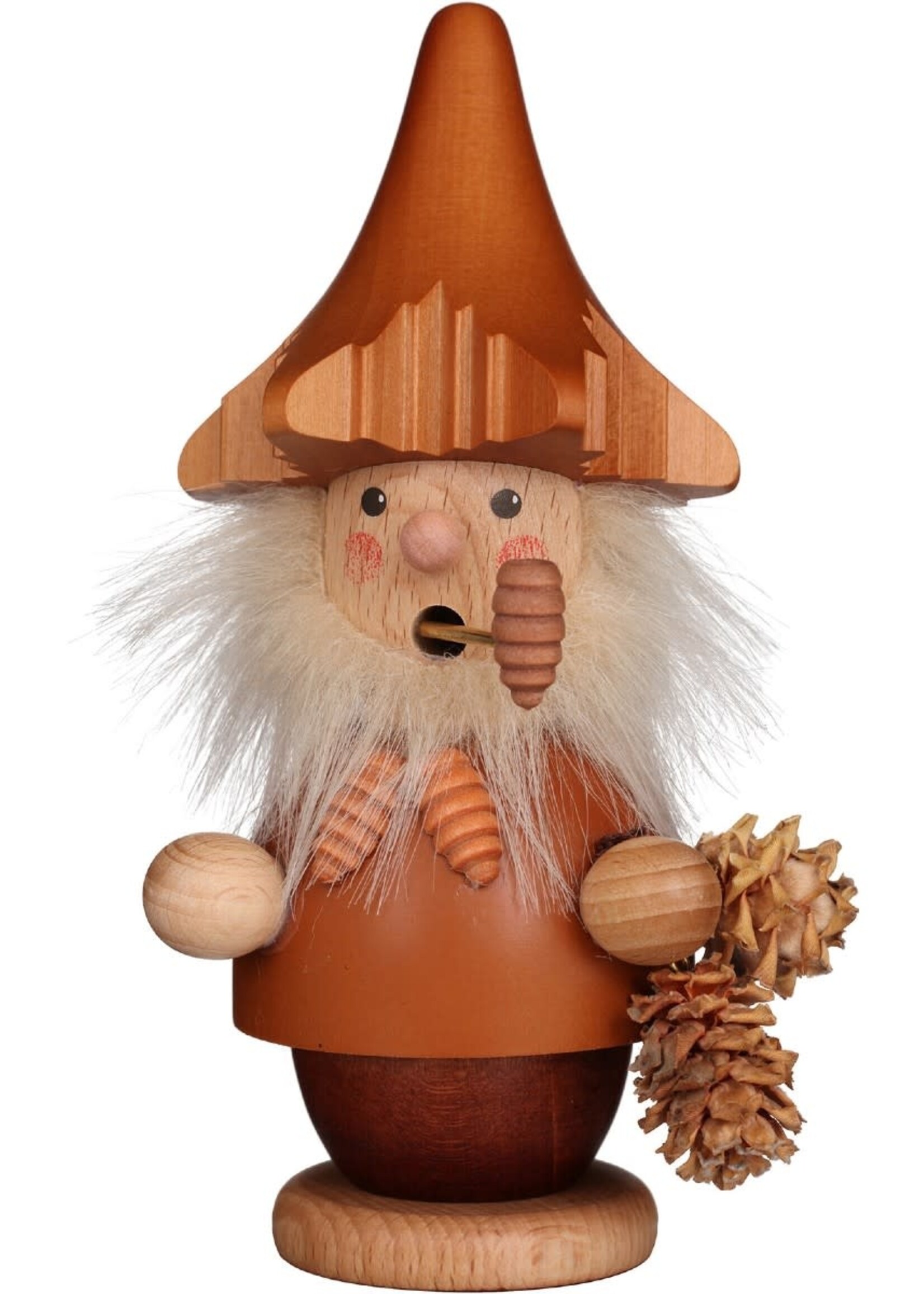 Christian Ulbricht 1-521 Ulbricht Smoker - Tree Gnome (Natural) 5.25 inches