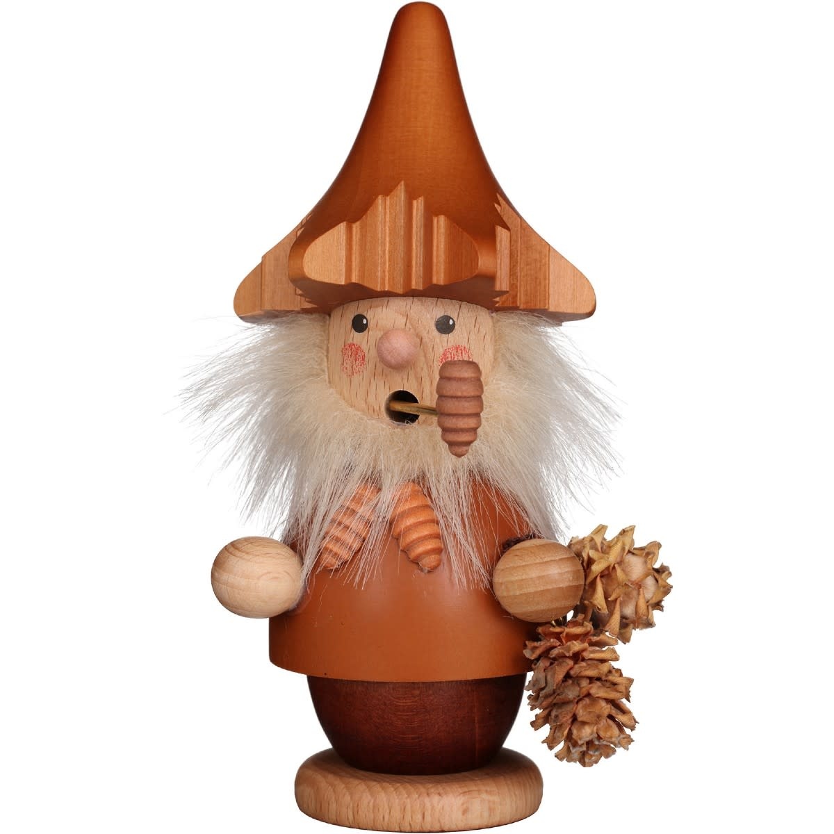 Christian Ulbricht 1-521 Ulbricht Smoker - Tree Gnome (Natural) 5.25 inches