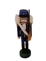 071/185 Nutcracker Mini Union Soldier/Navy Blue - 5 inches