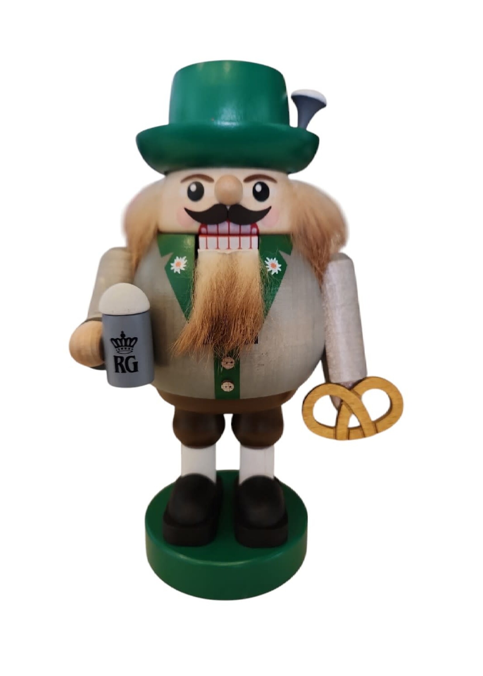 Richard Glässer 12694 Chubby Bavarian Nutcracker 7 inches