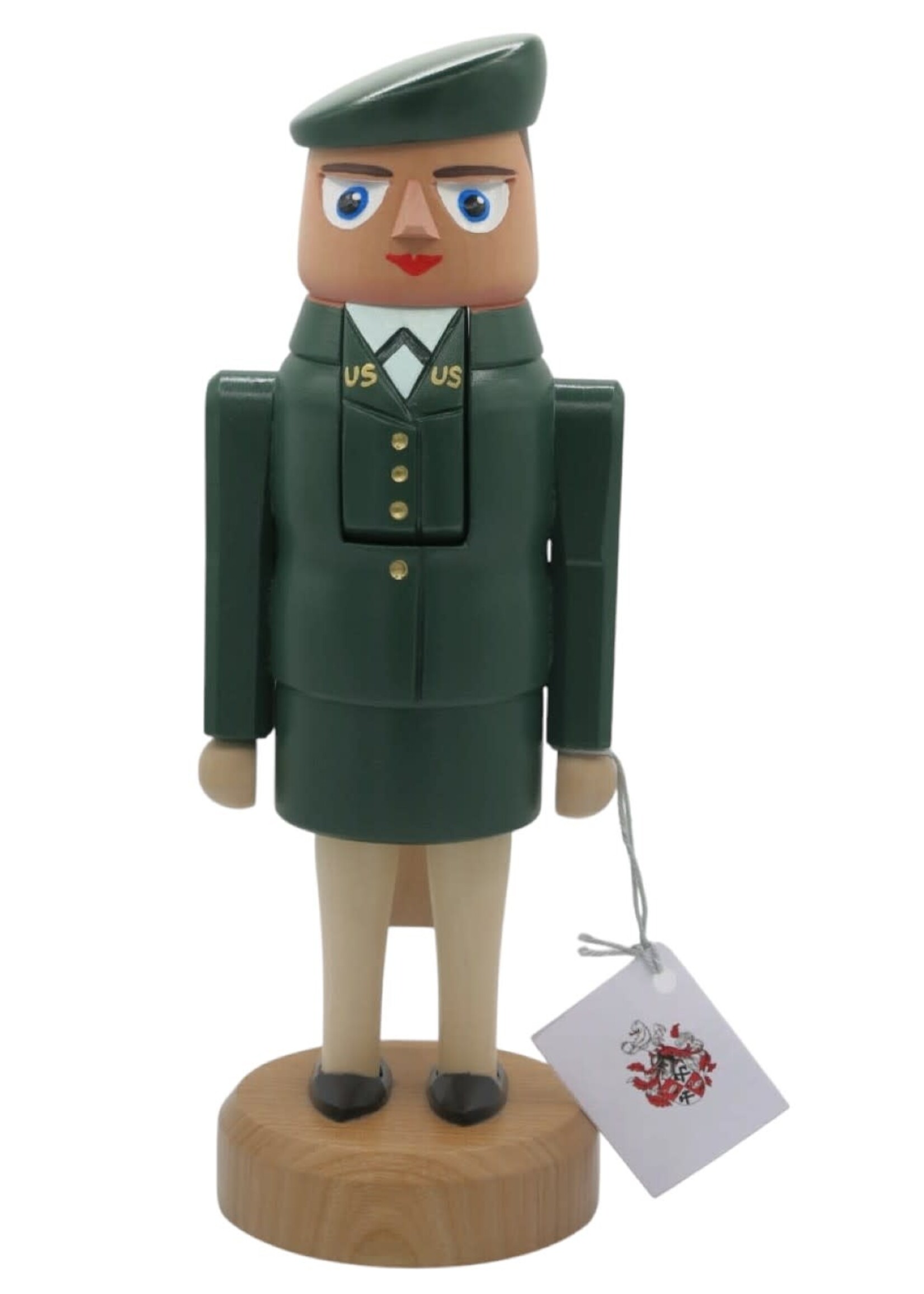 Junghanel Army31  - Army Nutcracker - Approx 11 inches