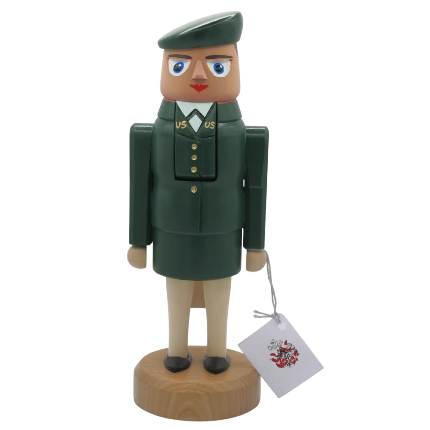 Junghanel Army31  - Army Nutcracker - Approx 11 inches