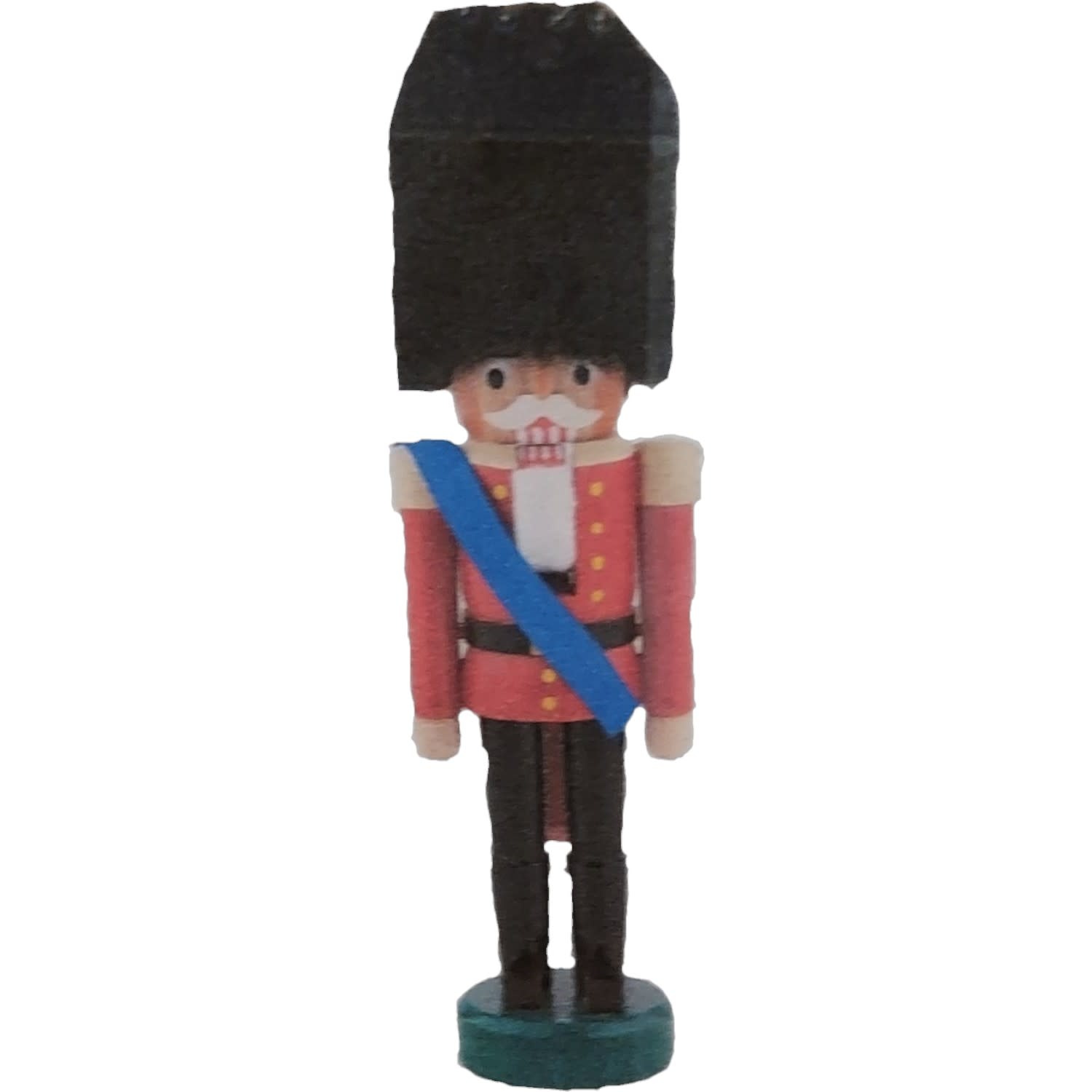 Heidenreich 071/102B Mini  British Nutcracker Soldier Red, Black Fur Cap  5 inches