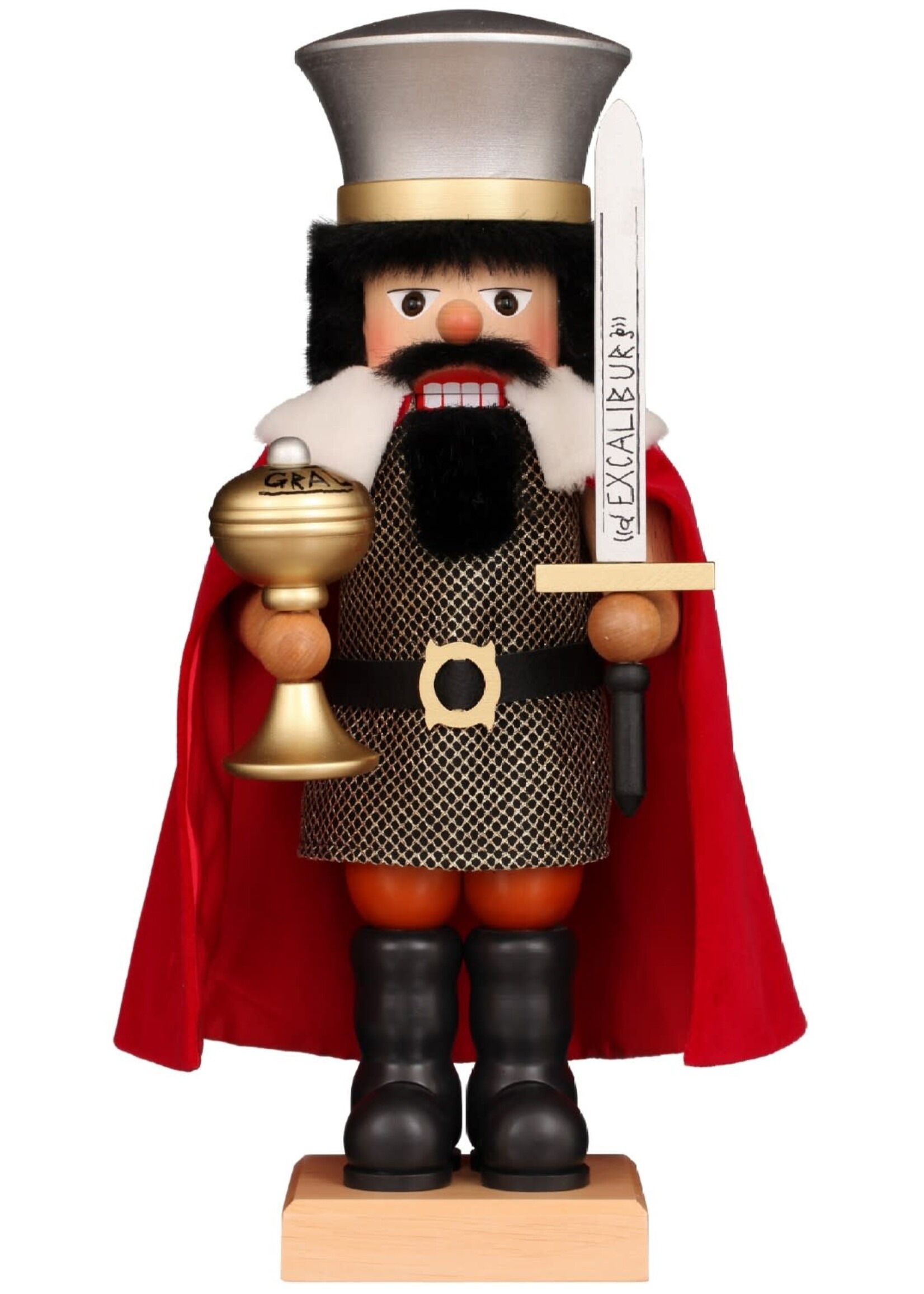 Christian Ulbricht 0 882 Ulbricht Premium Nutcracker - King Arthur  18.7 inches
