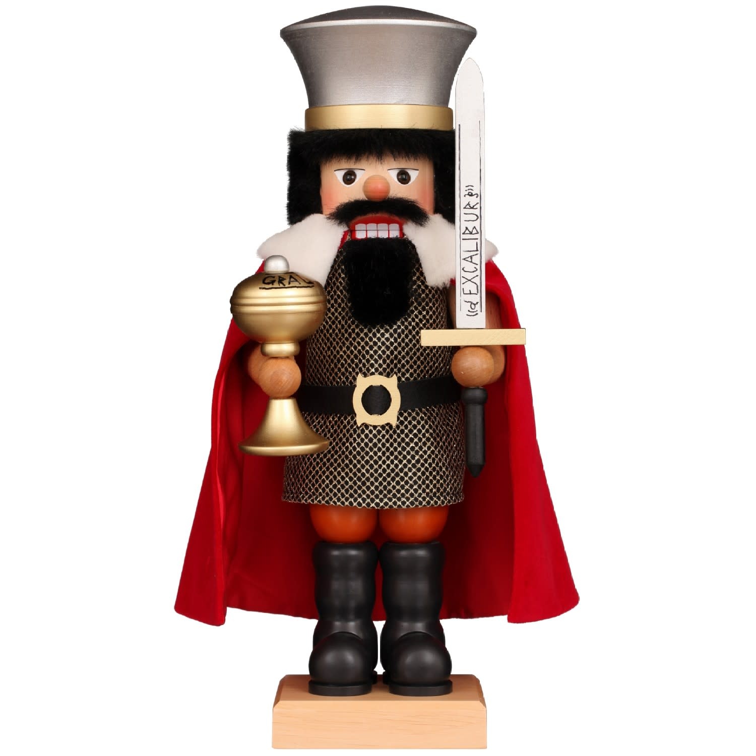 Christian Ulbricht 0 882 Ulbricht Premium Nutcracker - King Arthur  18 inches