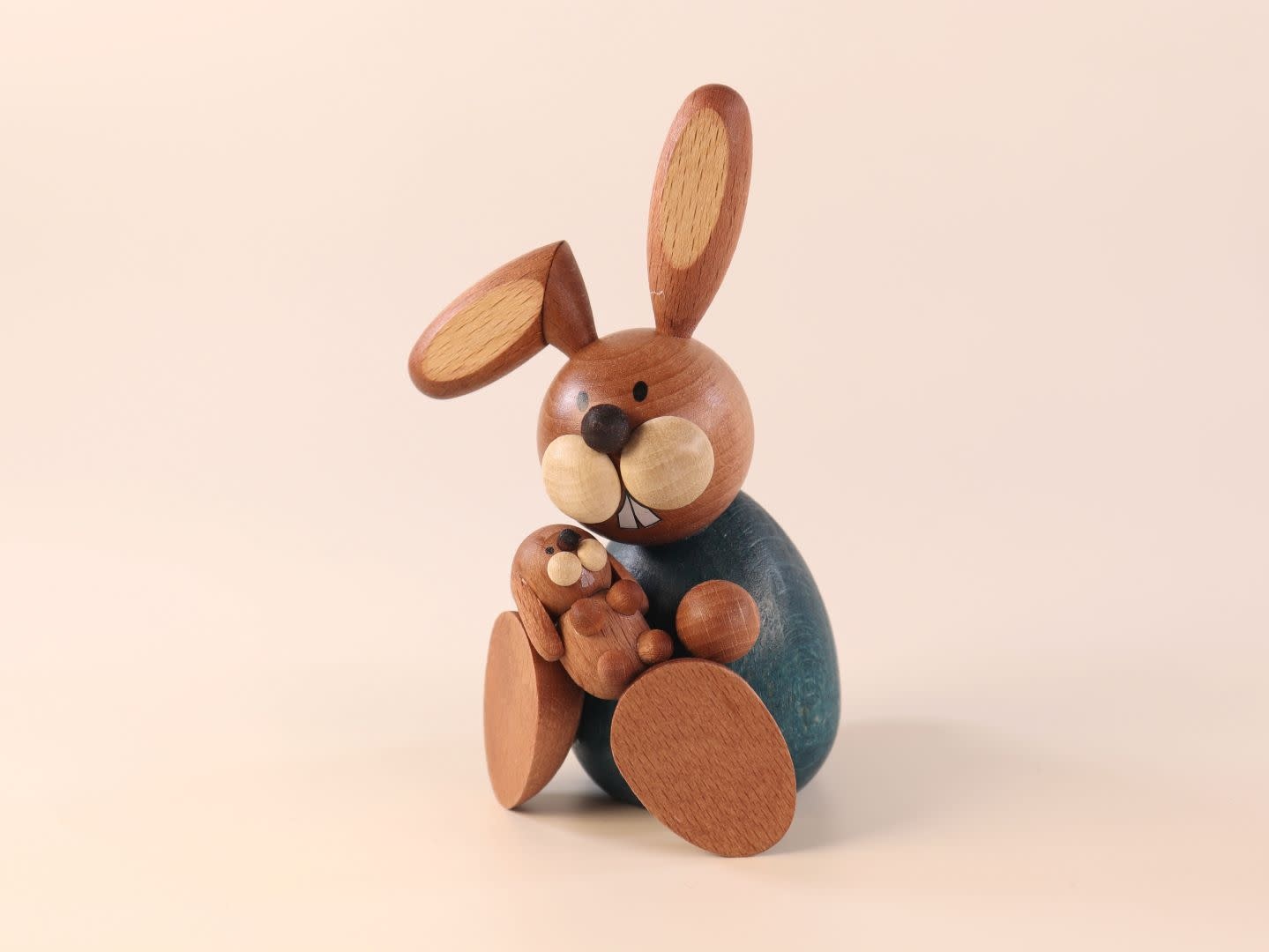 Ullrich 0966 Bunny sitting with child  2 inches