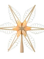 Rudolph 405 Chipping Wood Tree Topper  12 inches