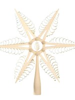 Rudolph 402 Chipping Wood Tree Topper  10 inches