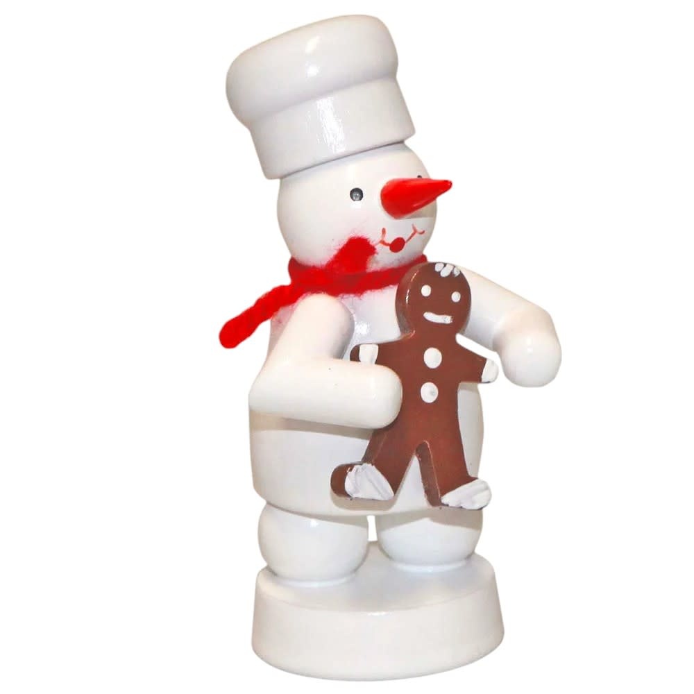 Zenker 001-200-06-2 Baker Snowman with Gingerbread Man  3 inches
