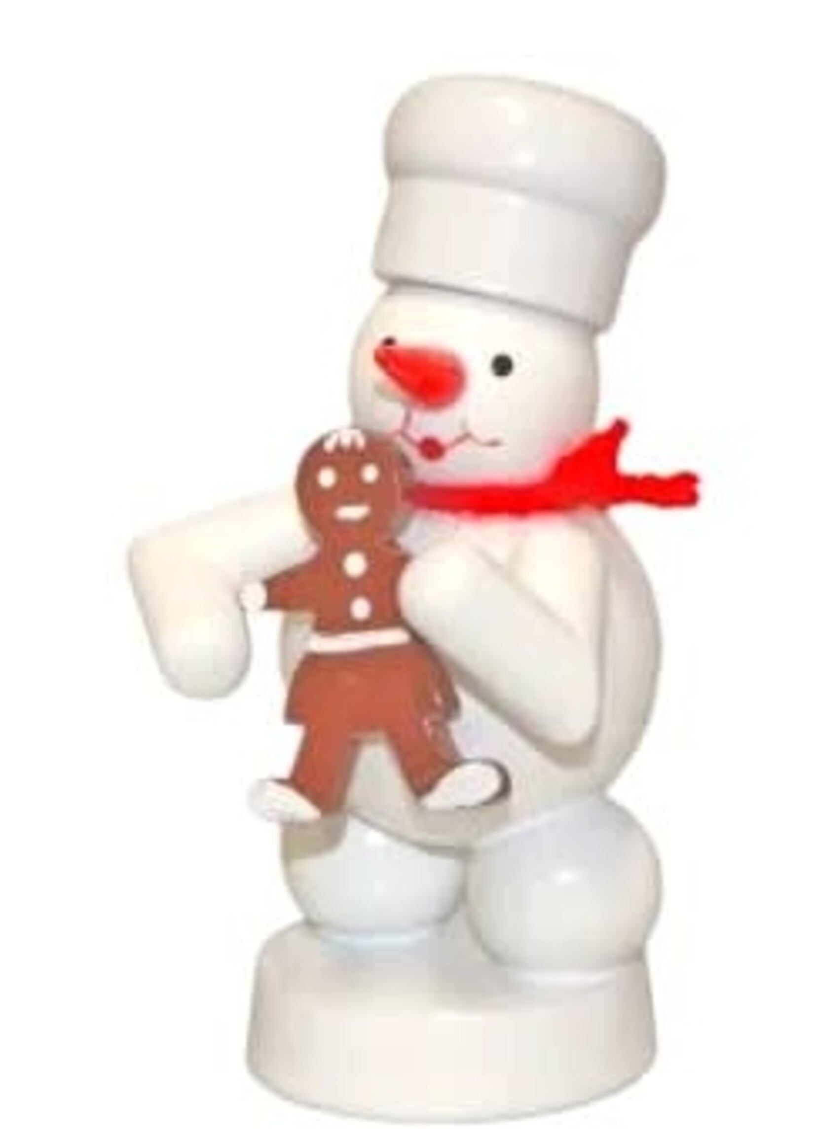 Zenker 001-200-06-3 Baker Snowman with Gingerbread Woman  3 inches