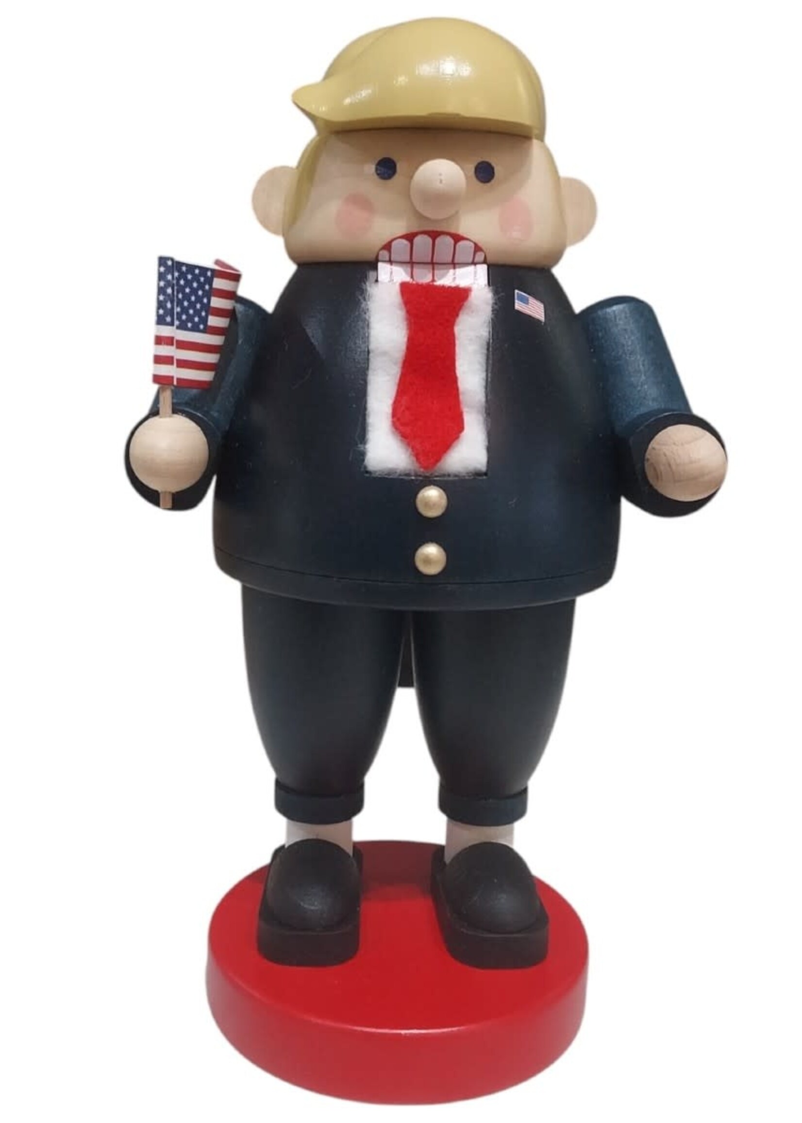 Richard Glässer 82627 Nutcracker - President Donald Trump   7 1/2 inches