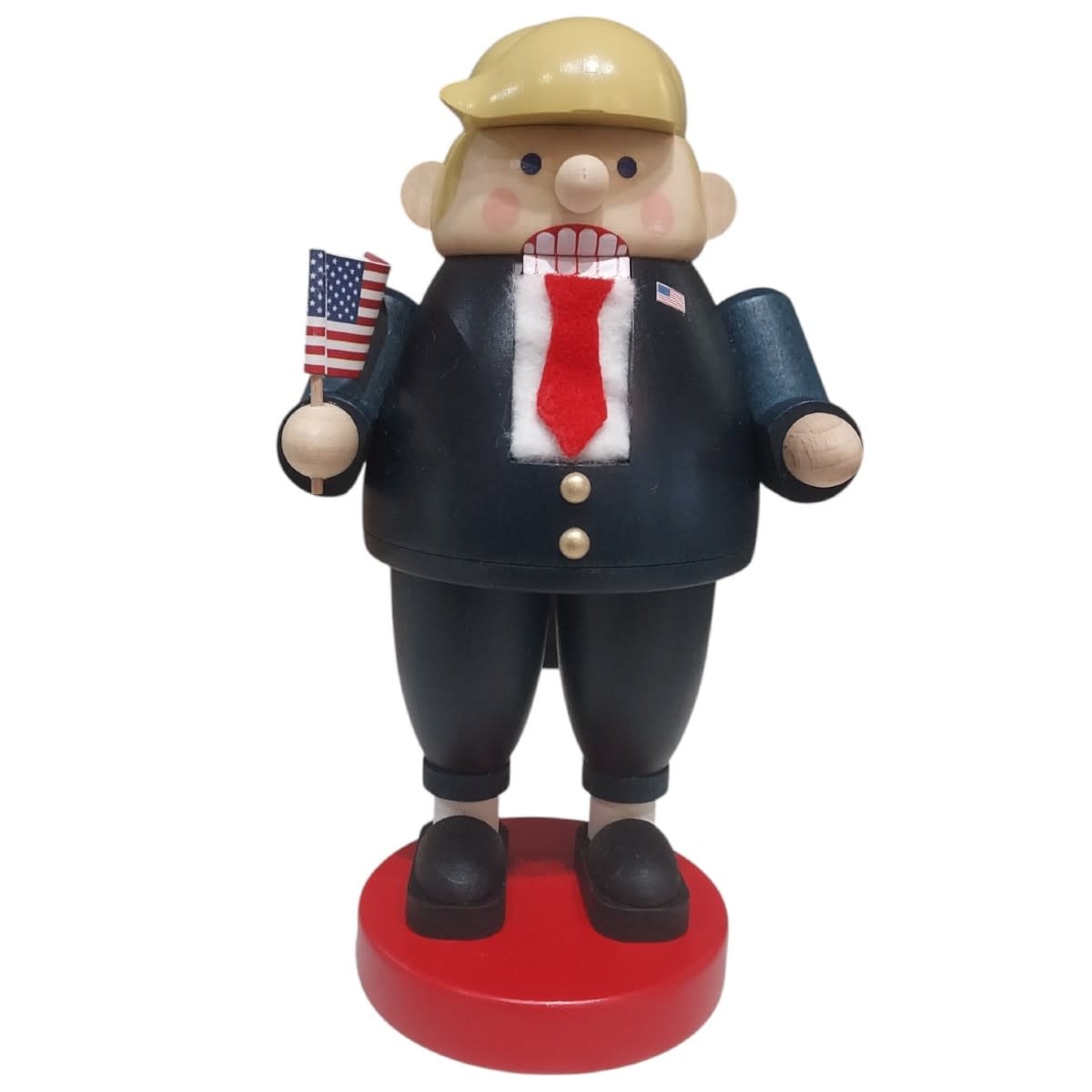 Richard Glässer 82627 Nutcracker - President Donald Trump   7 1/2 inches