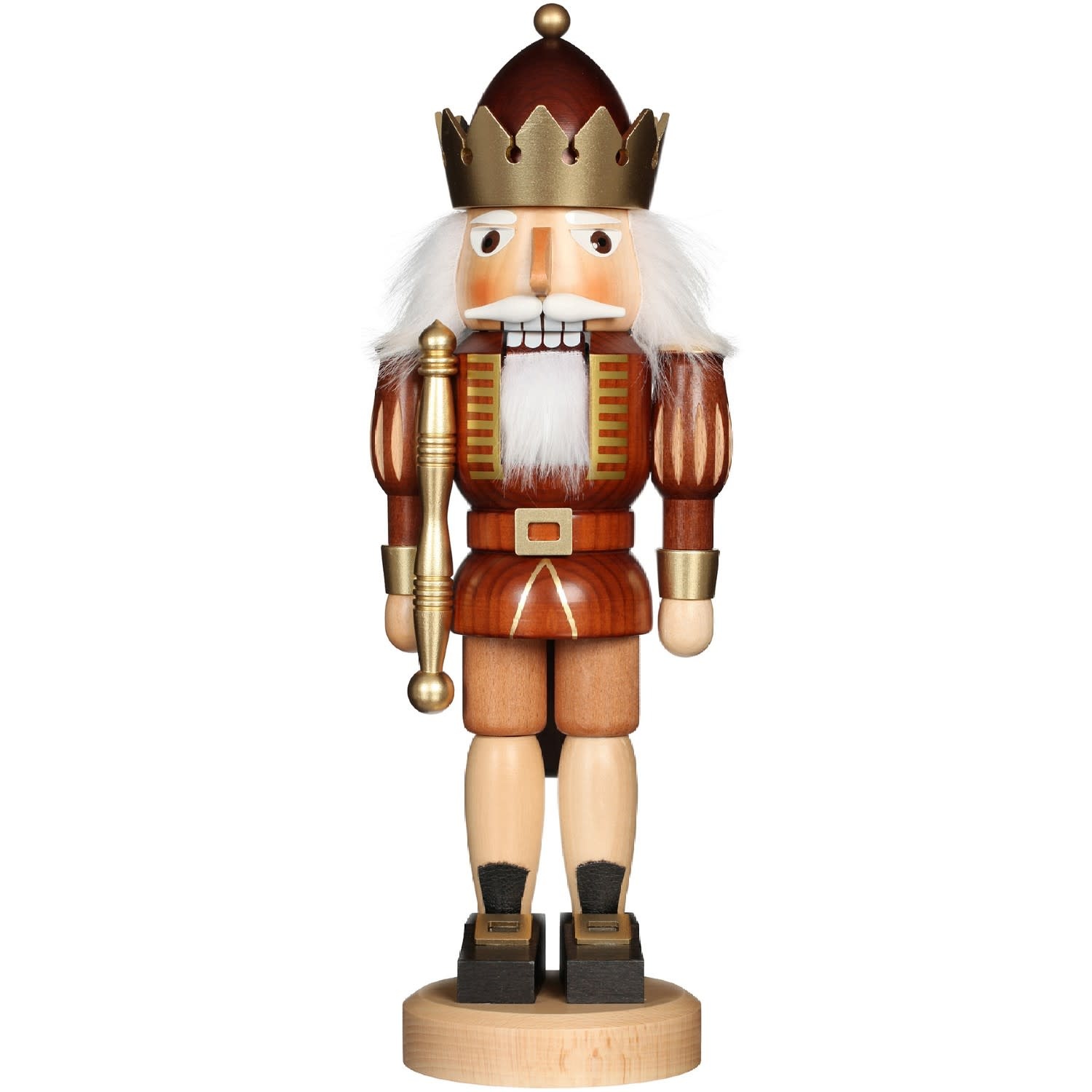 Christian Ulbricht 32-321 Ulbricht Nutcracker King Natural  15.4 inches