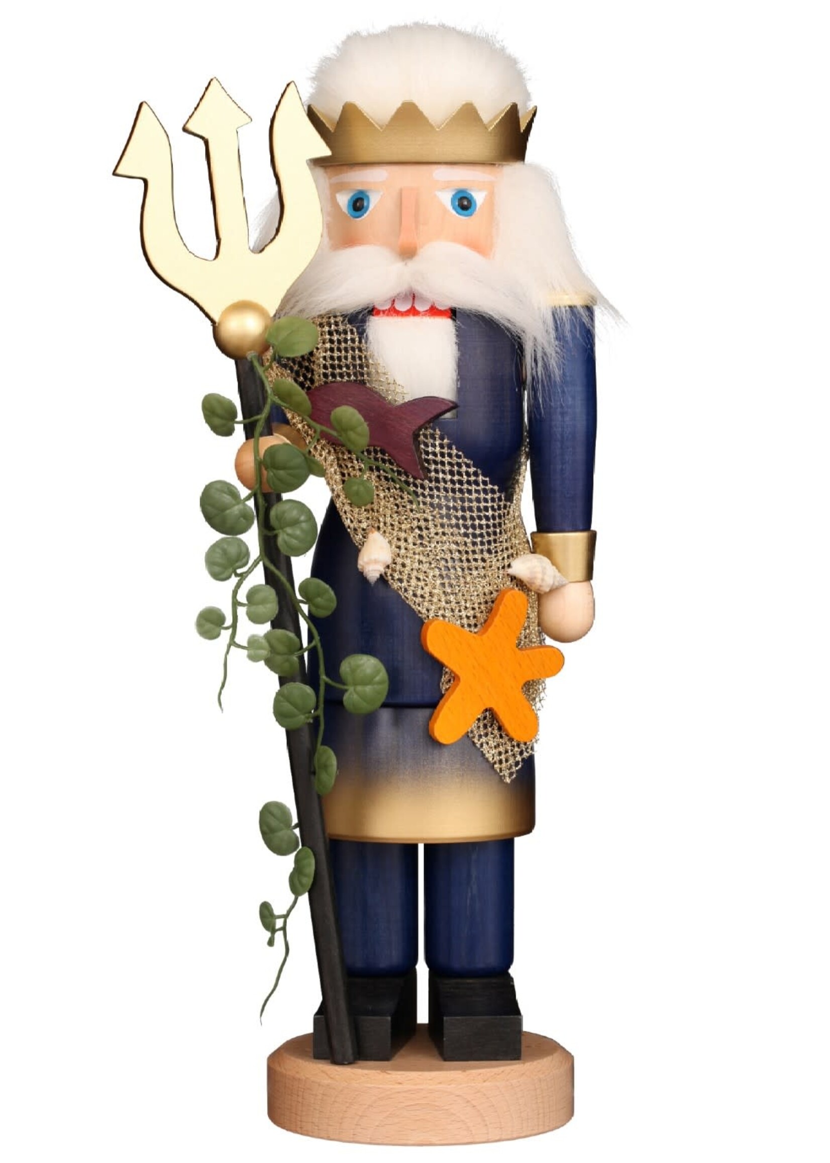 Christian Ulbricht 32-585 Ulbricht Nutcracker Neptune  15.5 inches