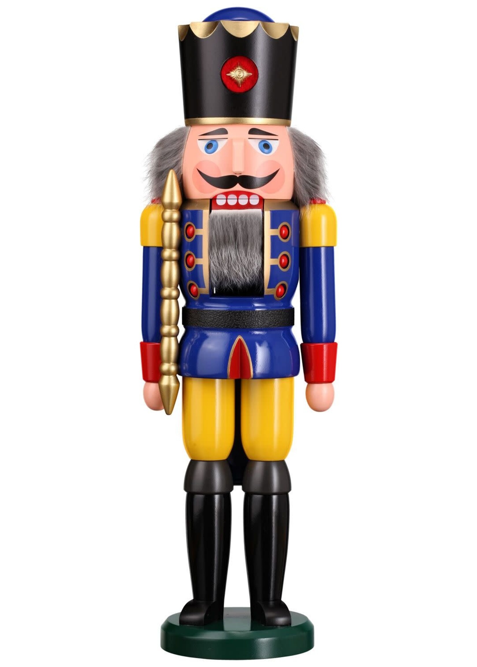Seiffener Volkskunst eG 11701/2 Nutcracker - King Blue  19.7 inches