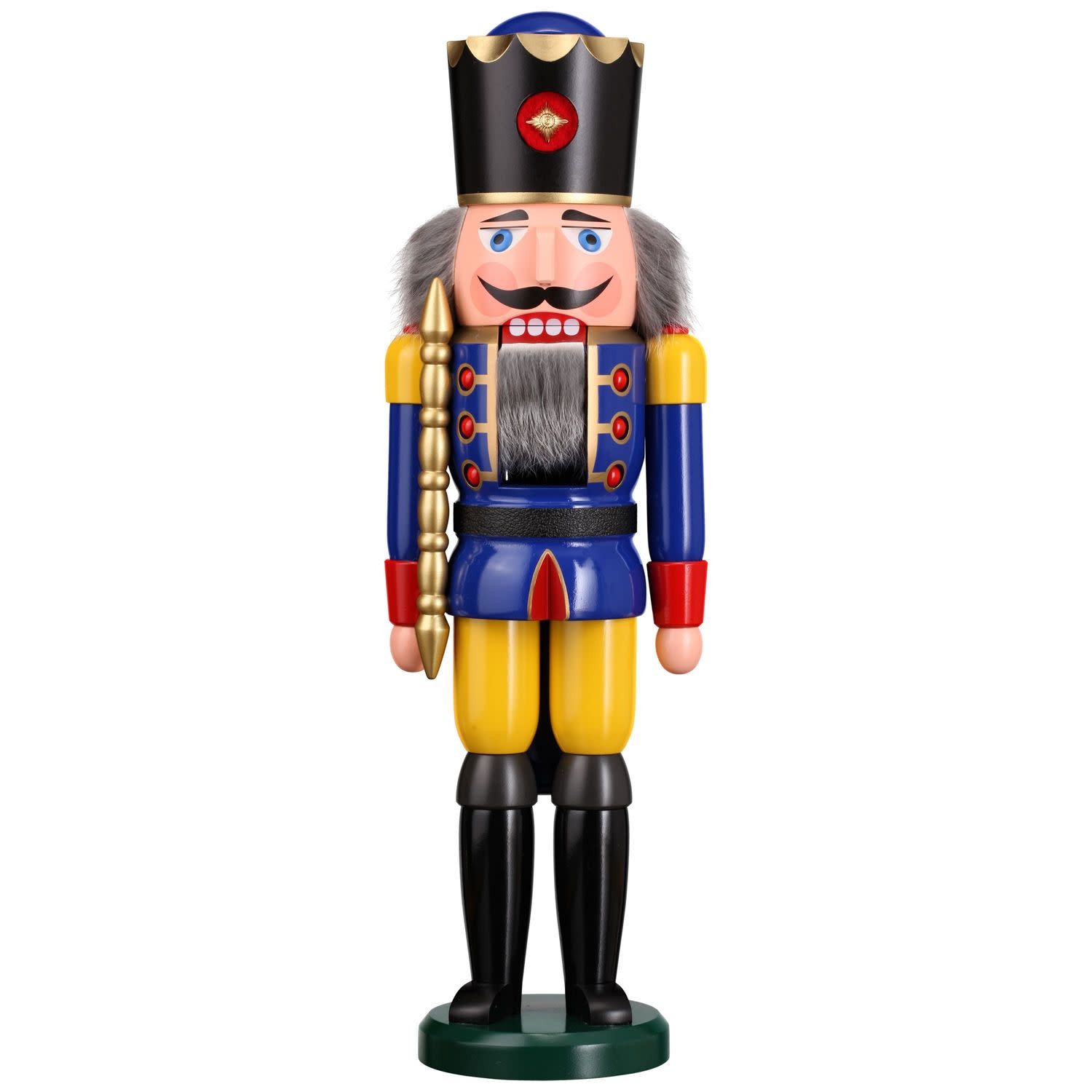 Seiffener Volkskunst eG 11701/2 Nutcracker - King Blue  19.7 inches
