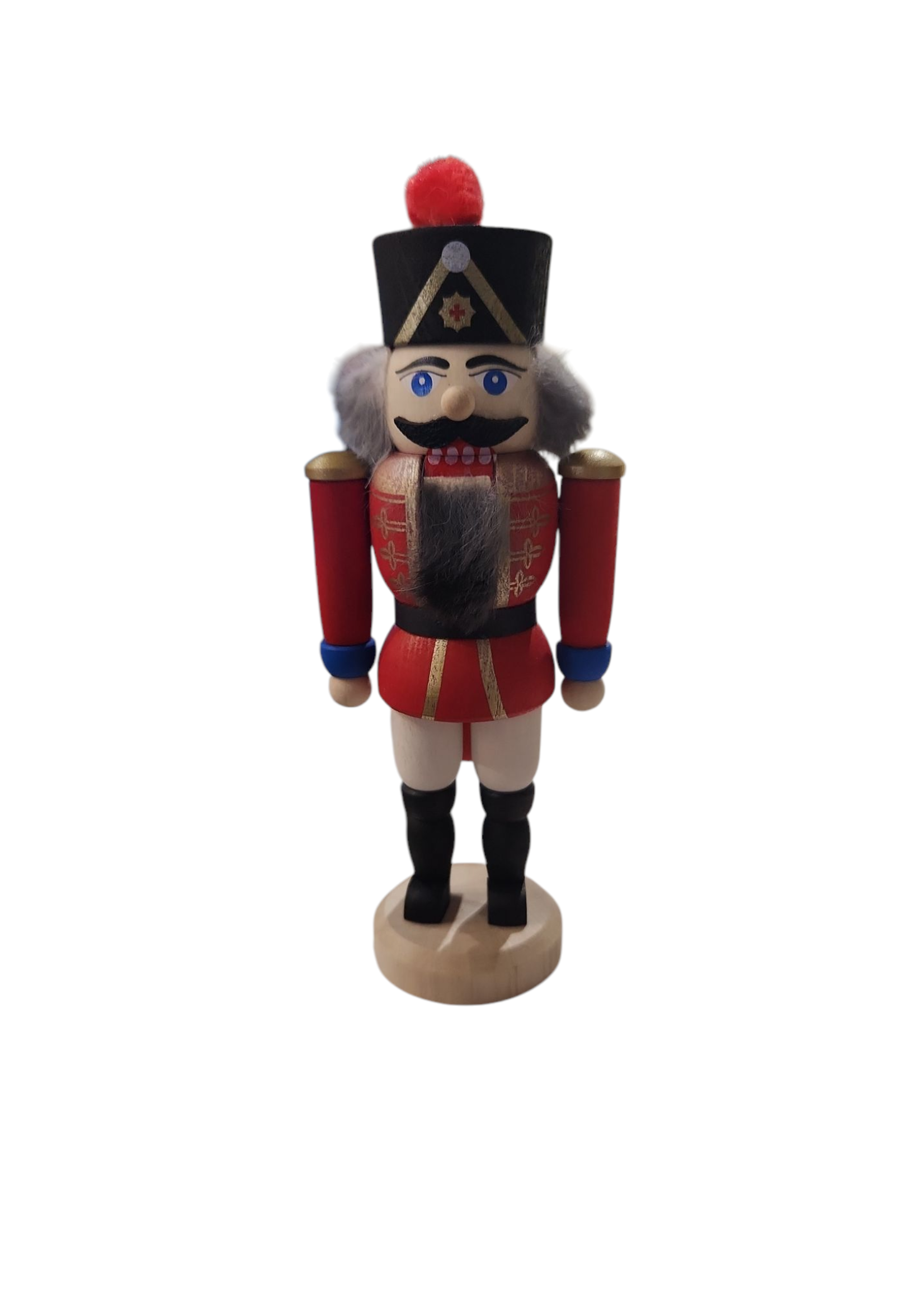 Seiffener Volkskunst eG 11402/1 Nutcracker Hussar Red  5.9 inches
