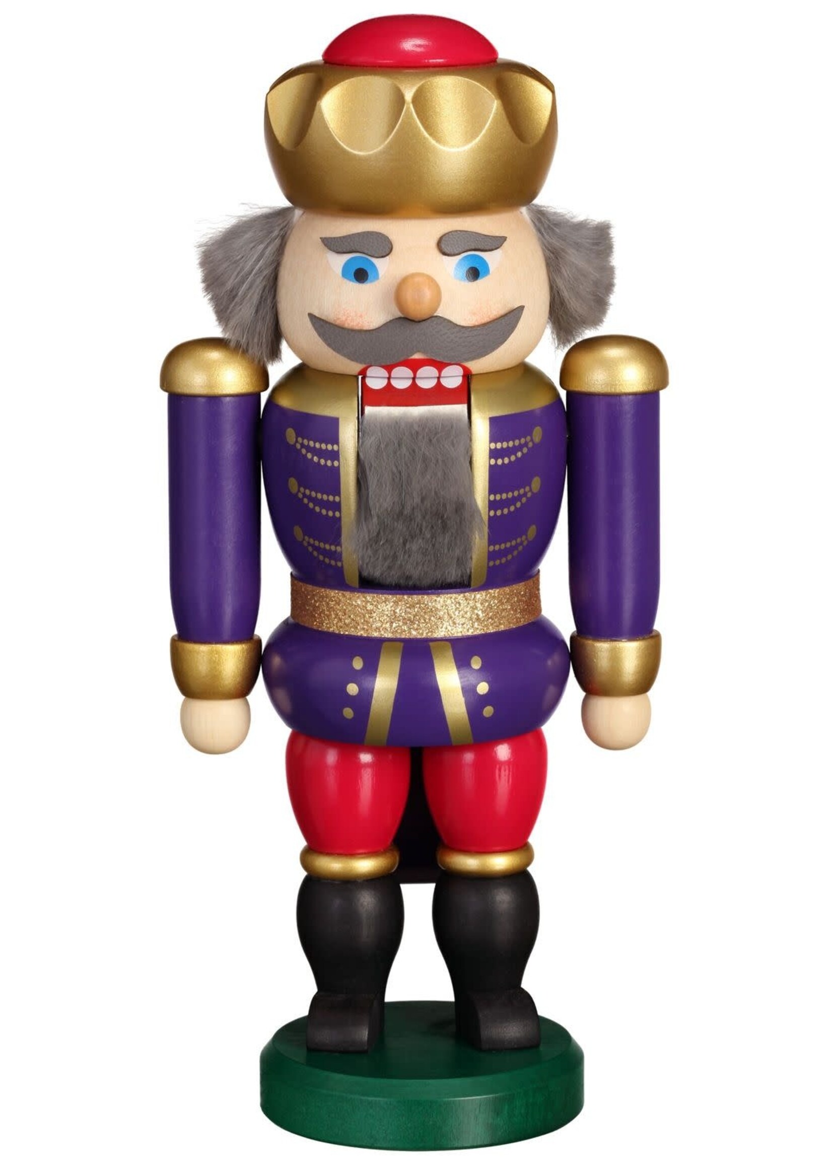 Seiffener Volkskunst eG 11473 Nutcracker King  7.9 inches