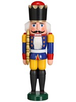 Seiffener Volkskunst eG 11301/2 Nutcracker King Blue  11.4 inches