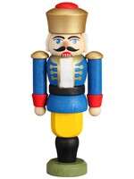 Seiffener Volkskunst eG 11511/2 Nutcracker King Blue  3.5 inches