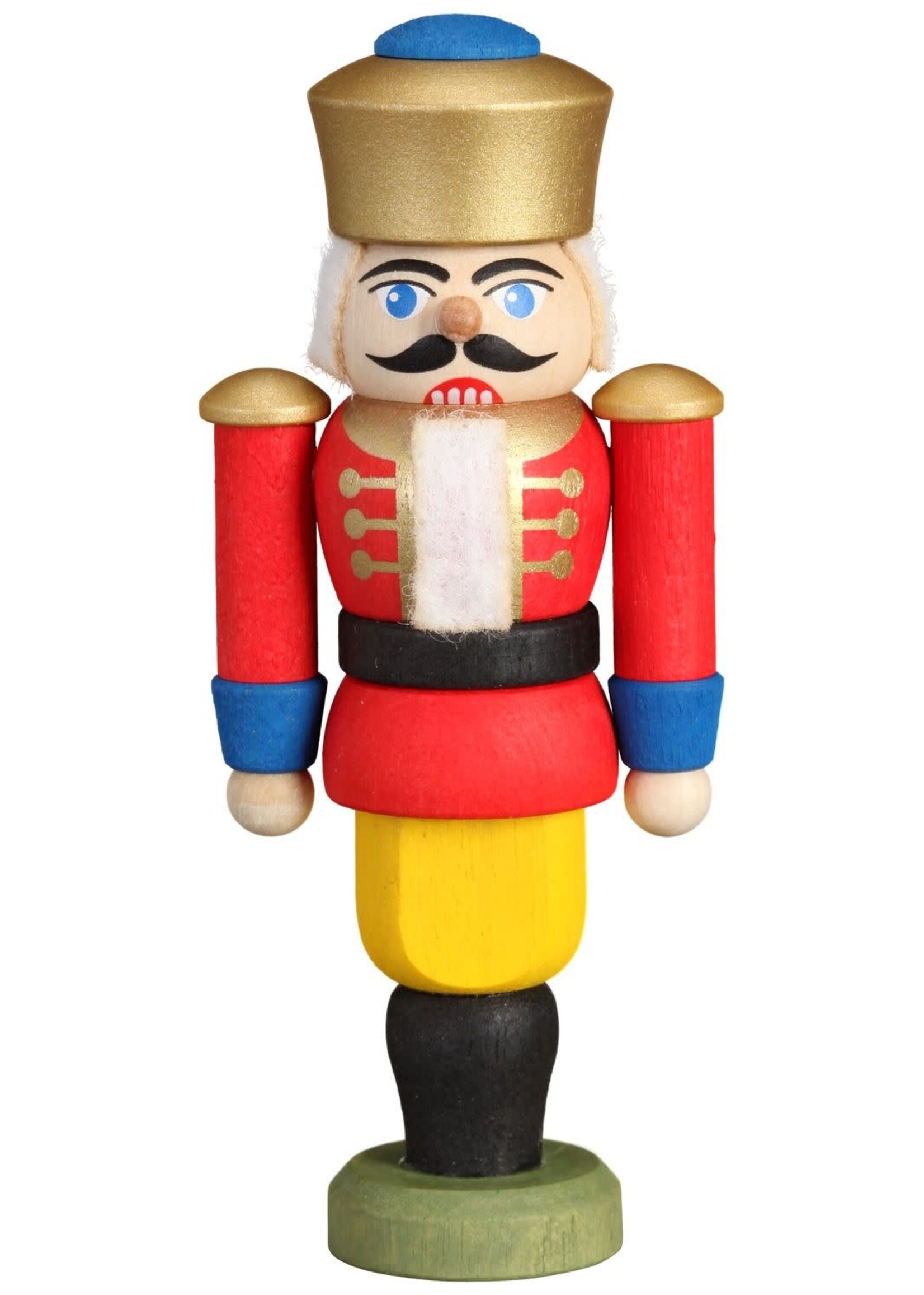 Seiffener Volkskunst eG 11511/1 Nutcracker King Red  3.5 inches