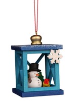 Christian Ulbricht 10-0931 Ulbricht Ornament - Christmas Lantern with Snowman
