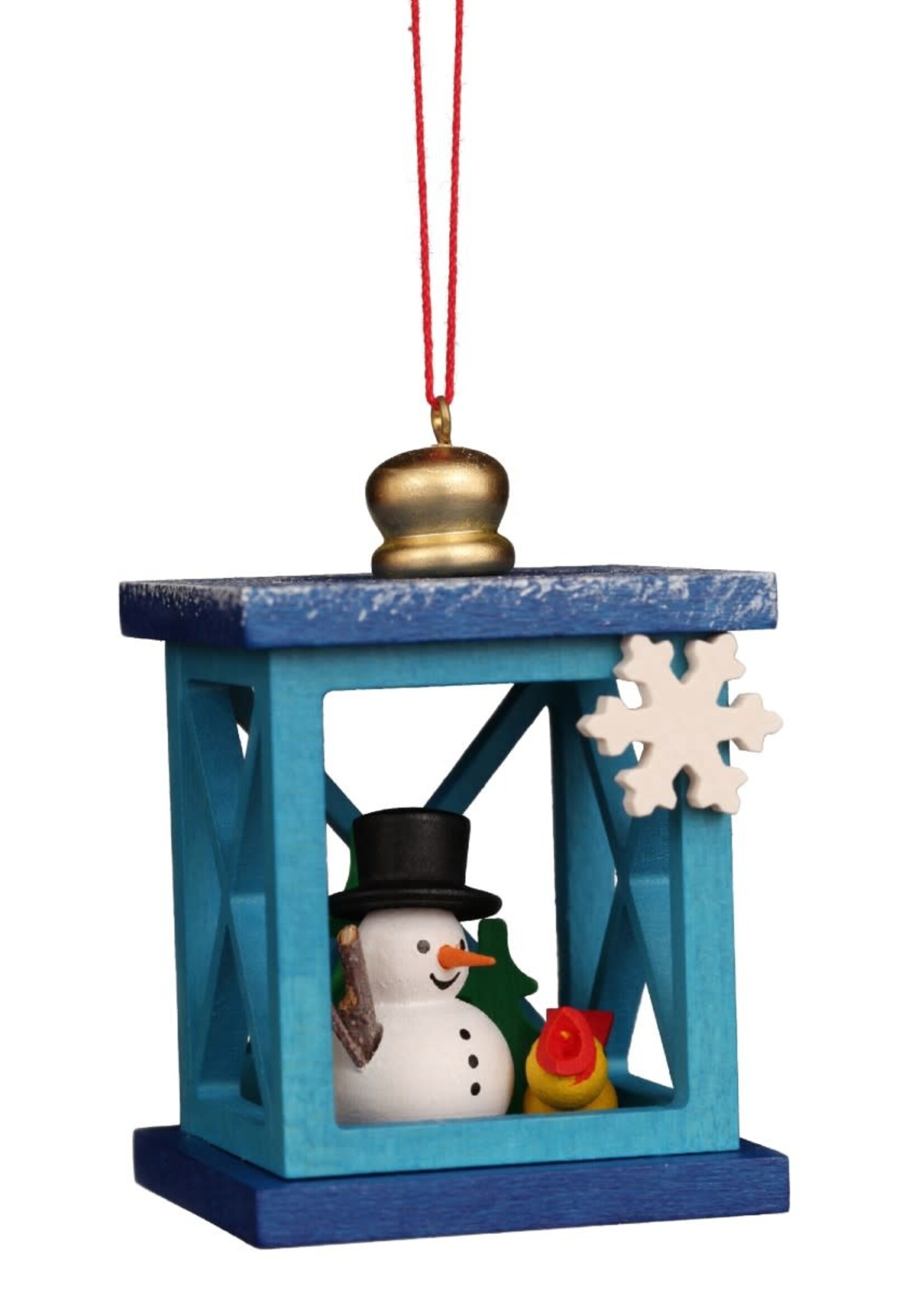 Christian Ulbricht 10-0931 Ulbricht Ornament - Christmas Lantern with Snowman