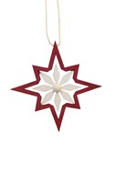 Rudolph A-151-2/r Ornaments Curly Wood Red