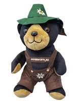 T184 Teddy Black Bear Boy  12 inches
