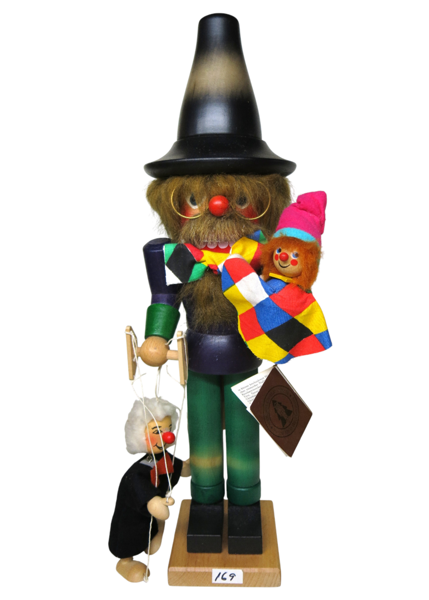 Christian Ulbricht GY-169 Ulbricht Nutcracker - Puppetmaster 17 inches (Pre-Owned)