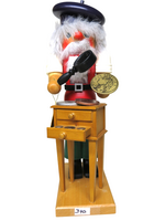 Christian Ulbricht GY-340 Ulbricht Nutcracker - Coin Collector  14 inches (Pre-Owned)