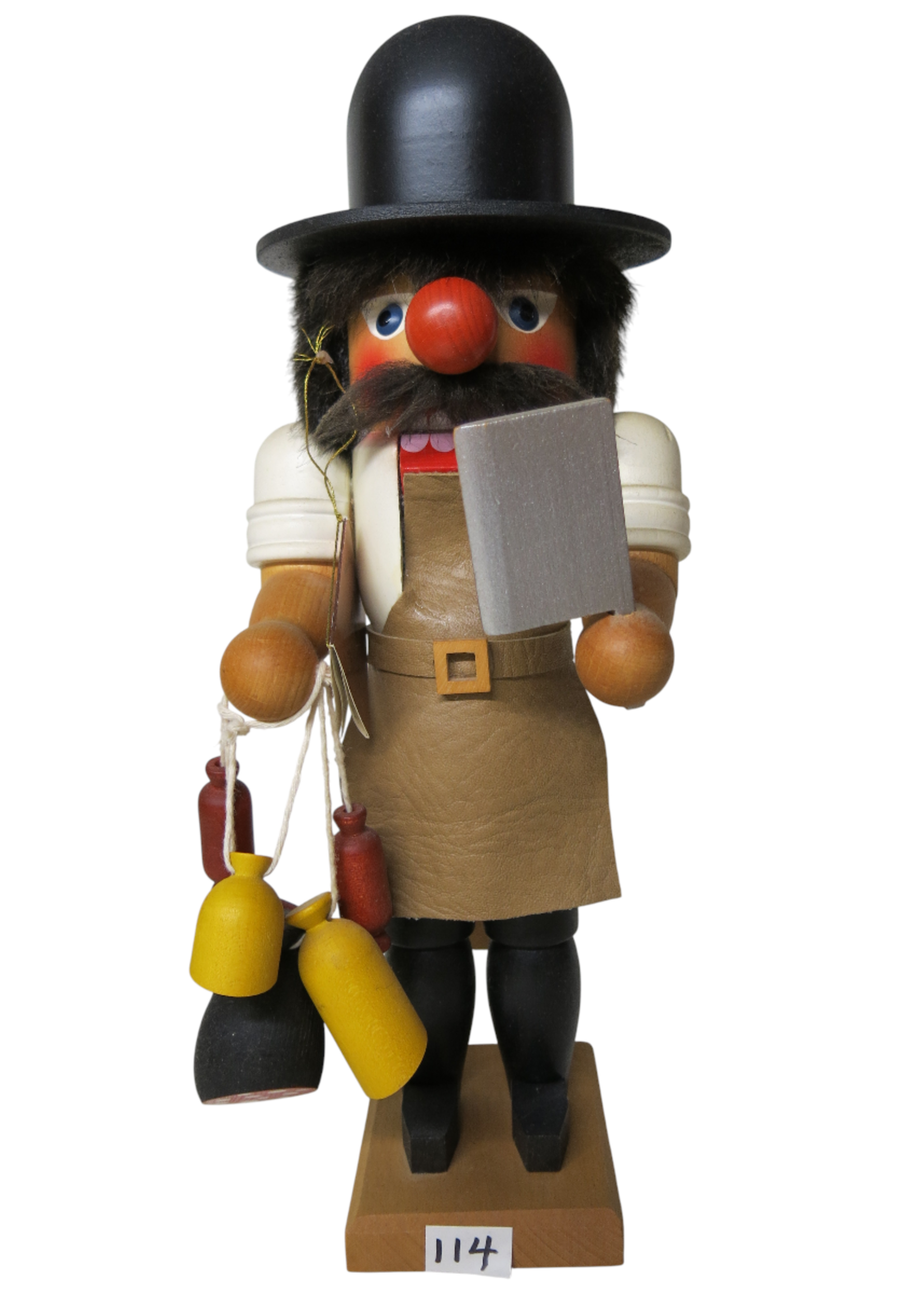 Christian Ulbricht GY-114 Ulbricht Nutcracker - Butcher  13.5 inches  (Pre-Owned)