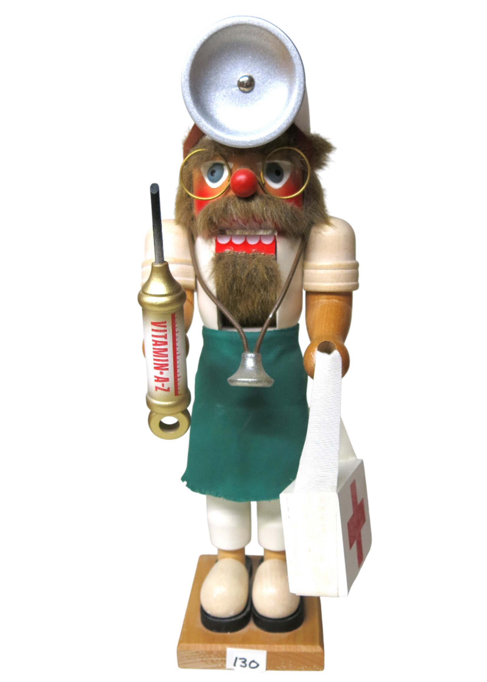 Christian Ulbricht GY-130 Ulbricht Nutcracker - Doctor with Music Box 14.5 inches  (Pre-Owned)