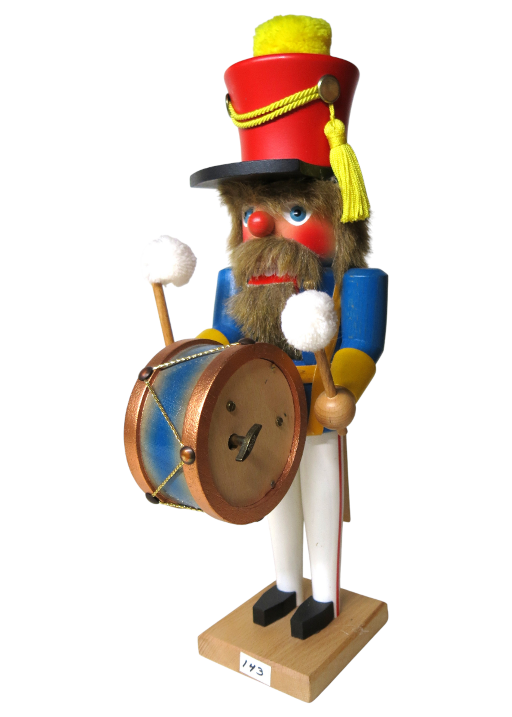 Christian Ulbricht GY-143 Ulbricht Nutcracker - Drummer  15.5 inches  (Pre-Owned)