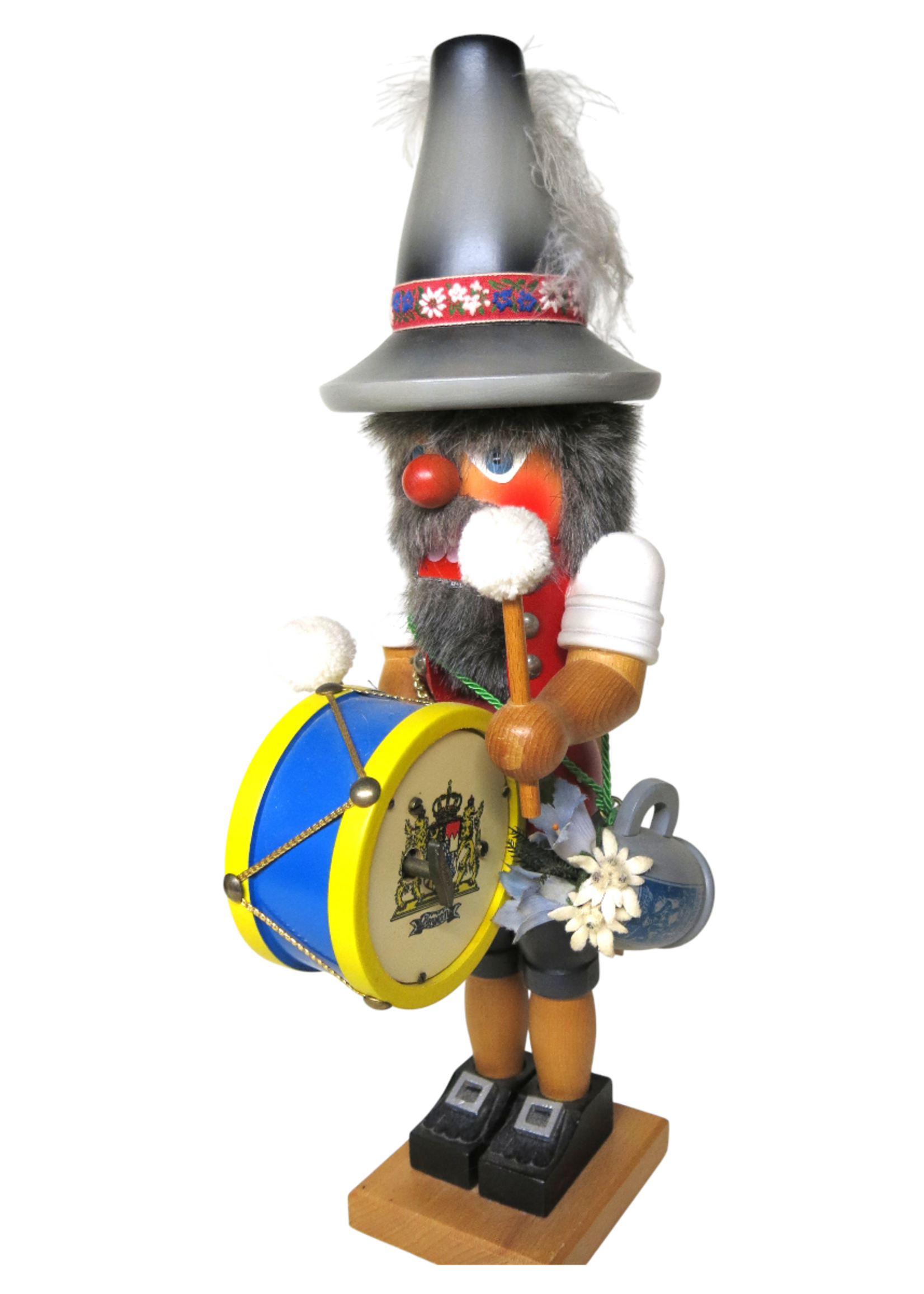 Christian Ulbricht GY-152 Ulbricht Nutcracker - Bavarian Drummer  17 inches  (Pre-Owned)