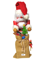 Christian Ulbricht GY-158 Ulbricht Nutcracker - Santa with Bag  14 inches  (Pre-Owned)