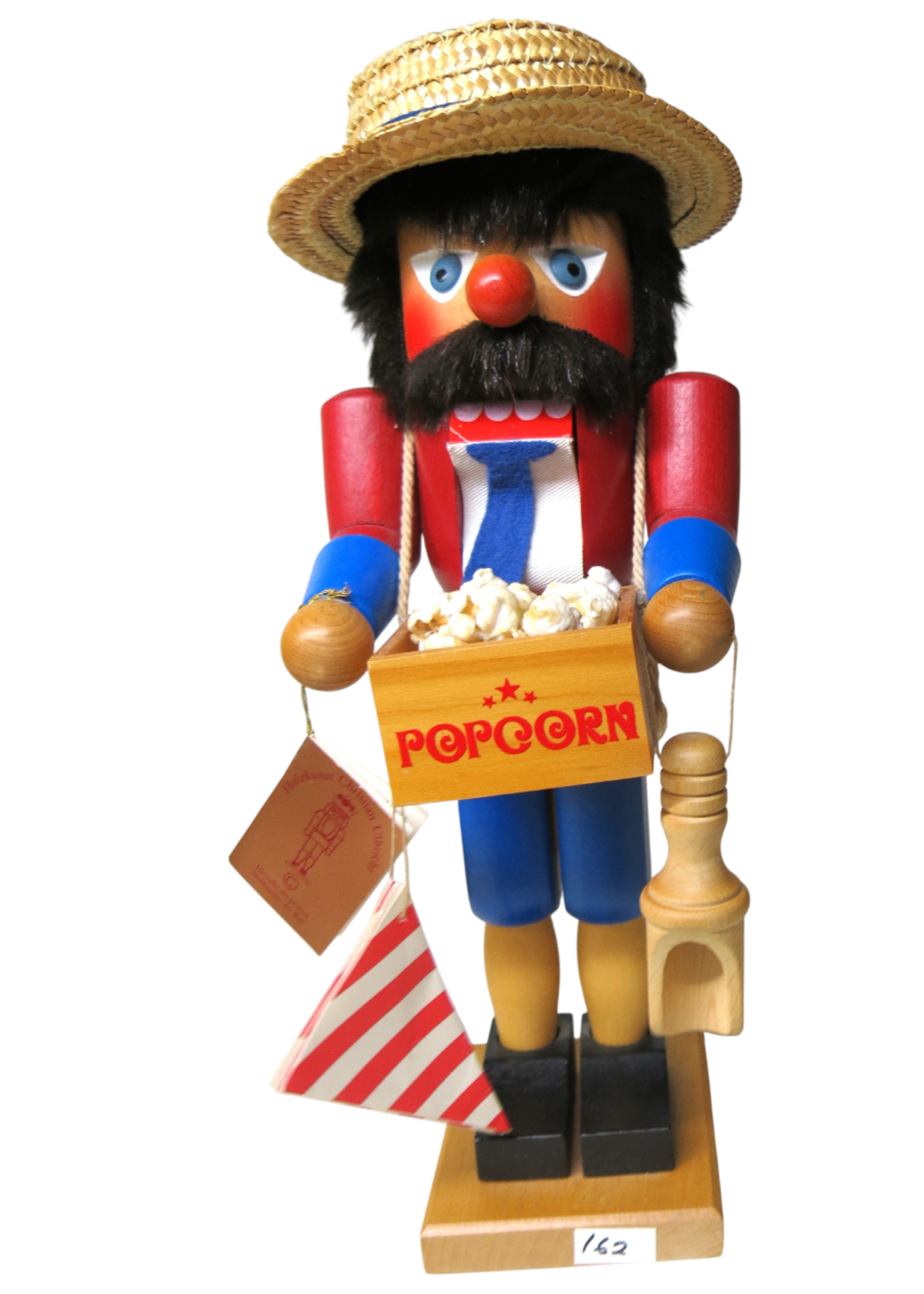 Christian Ulbricht GY-162 Ulbricht Nutcracker - Popcorn Seller  14 inches  (Pre-Owned)