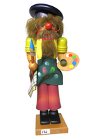 Christian Ulbricht GY-186 Ulbricht Nutcracker - Artist  14 inches  (Pre-Owned)