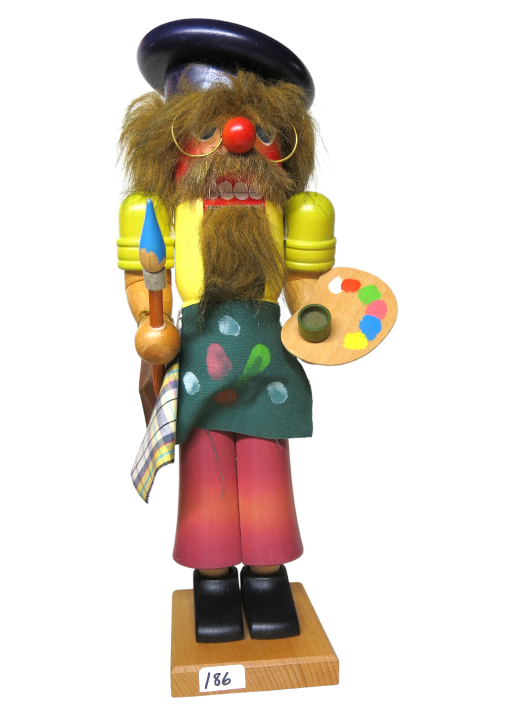 Christian Ulbricht GY-186 Ulbricht Nutcracker - Artist  14 inches  (Pre-Owned)