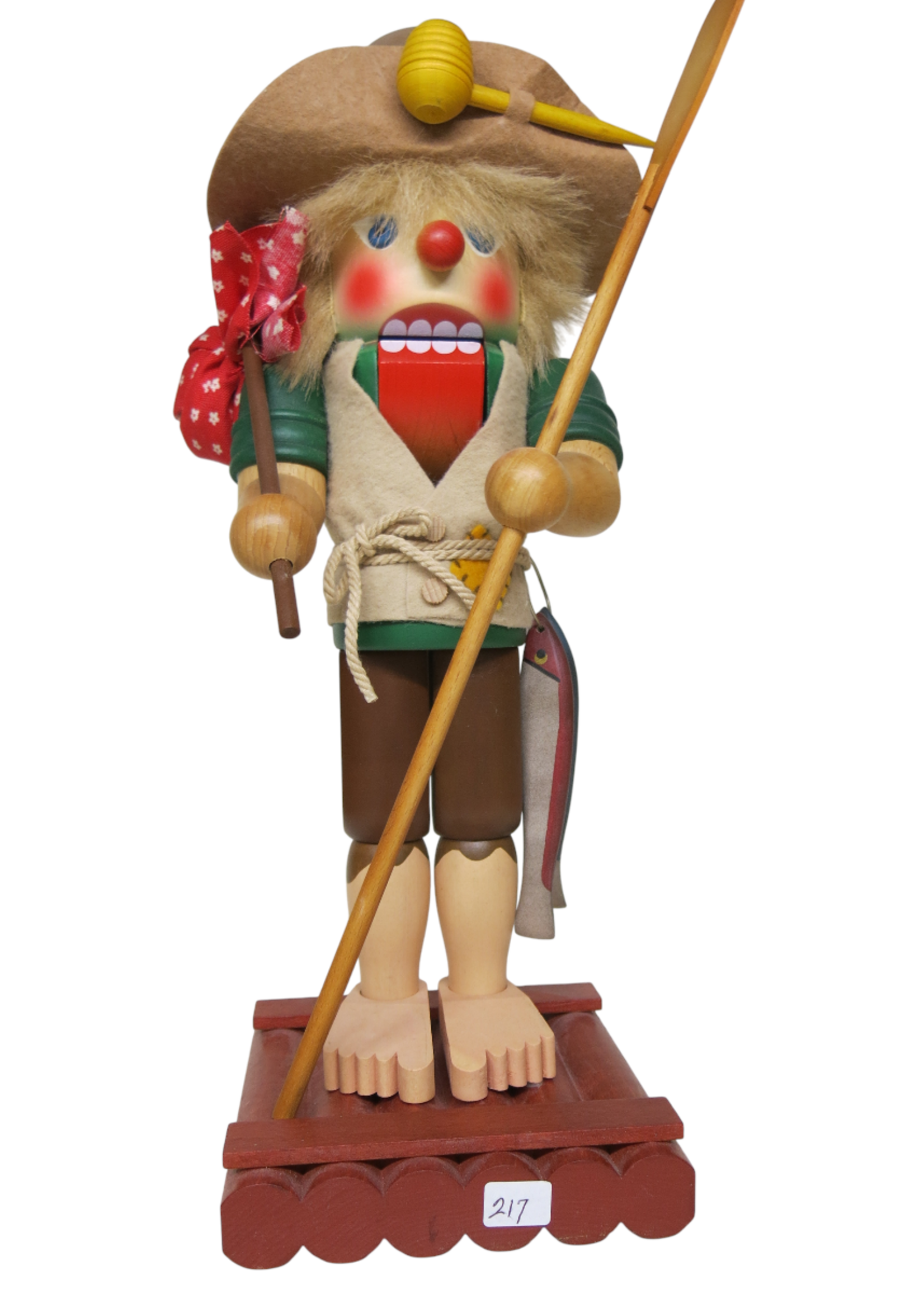 Christian Ulbricht GY-217 Ulbricht Nutcracker - Huckleberry Fin  15 inches  (Pre-Owned)