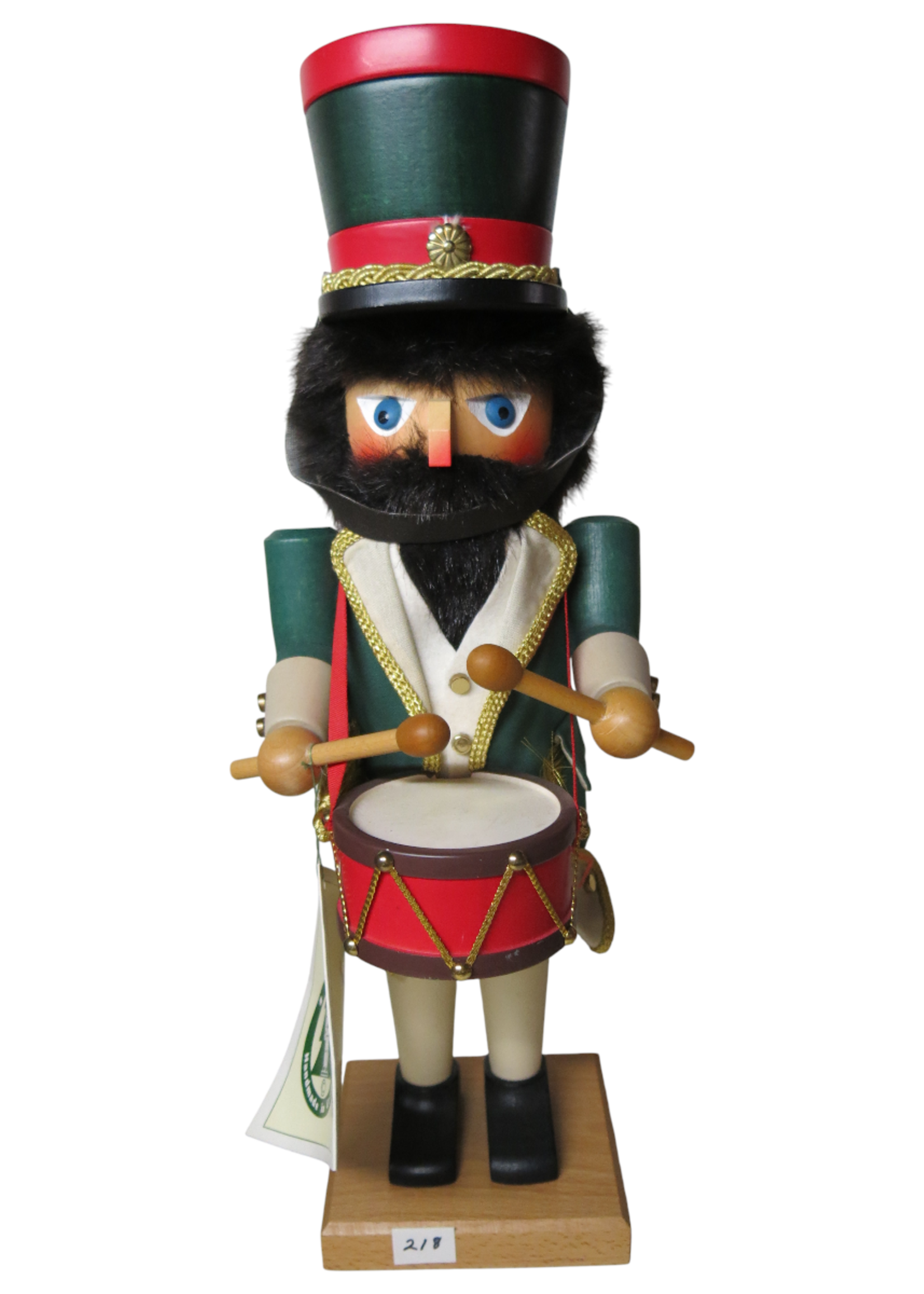 Christian Ulbricht GY-218 Ulbricht Nutcracker - Signed Drummer  17 inches  (Pre-Owned)