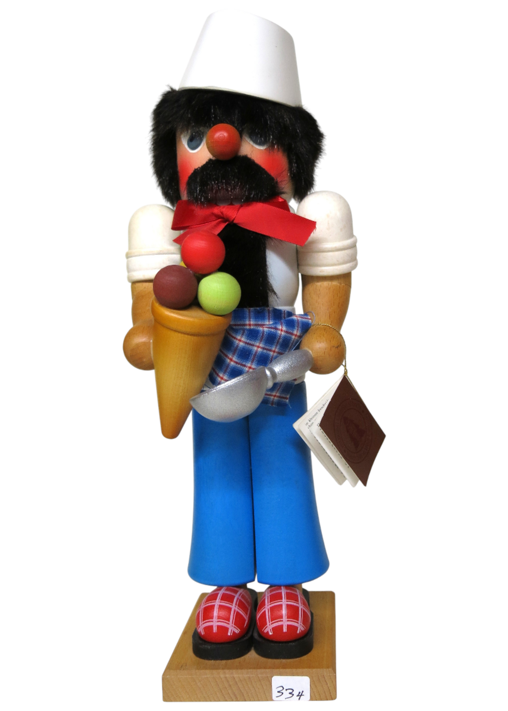 Christian Ulbricht GY-334 Ulbricht Nutcracker - Ice Cream Seller  14 inches  (Pre-Owned)