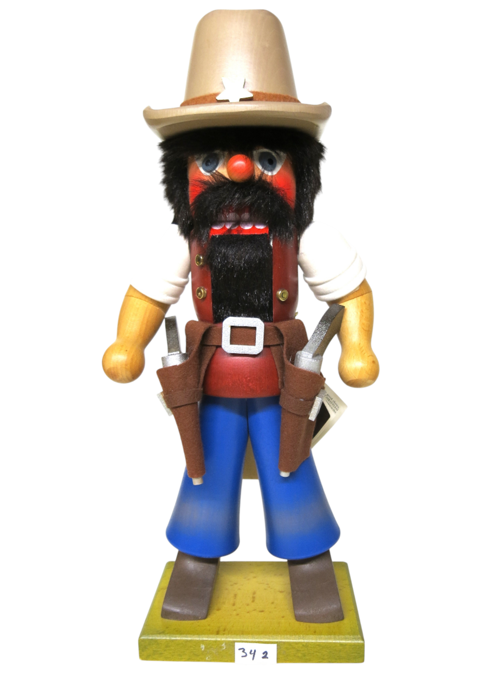 Christian Ulbricht GY-342 Ulbricht Nutcracker - Cowboy  14.5 inches  (Pre-Owned)