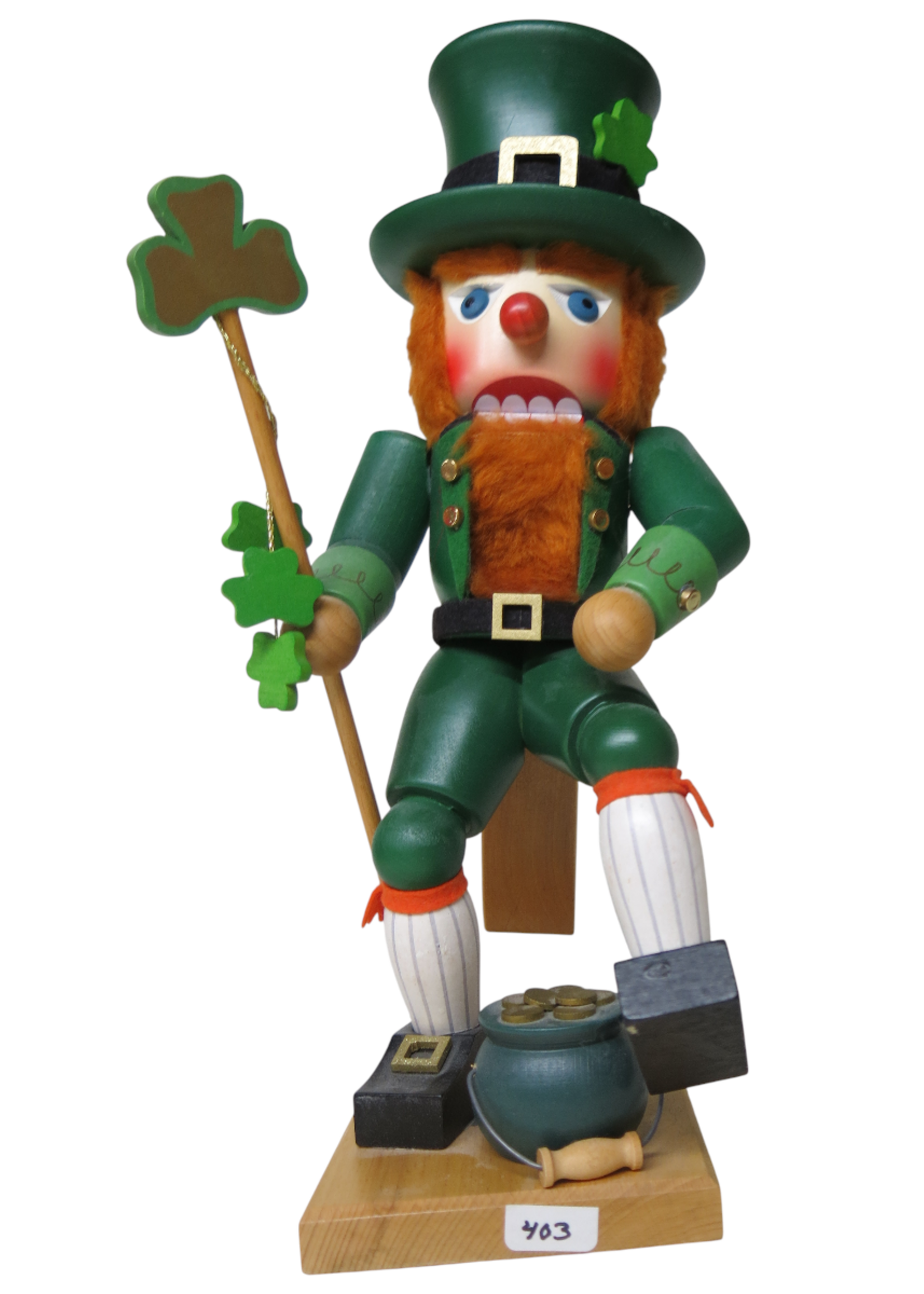 Christian Ulbricht GY-403 Ulbricht Nutcracker - Irishman  14 inches  (Pre-Owned)